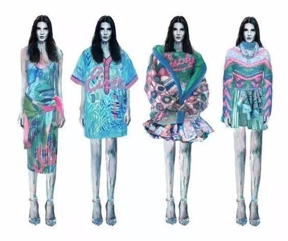 海外藝術院校的服裝效果圖 創意、概念與視覺的碰撞